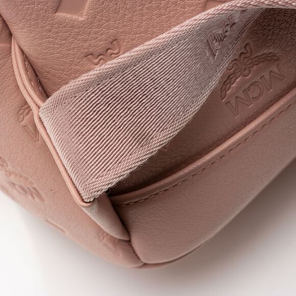 MCM Embossed Leather Small Backpack - Picture 12 of 16